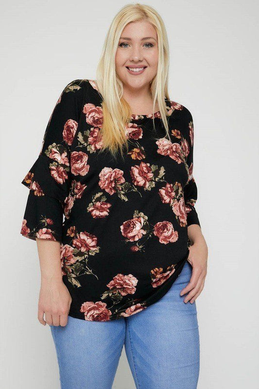 Floral Print Top - Absolute Fashion 2020
