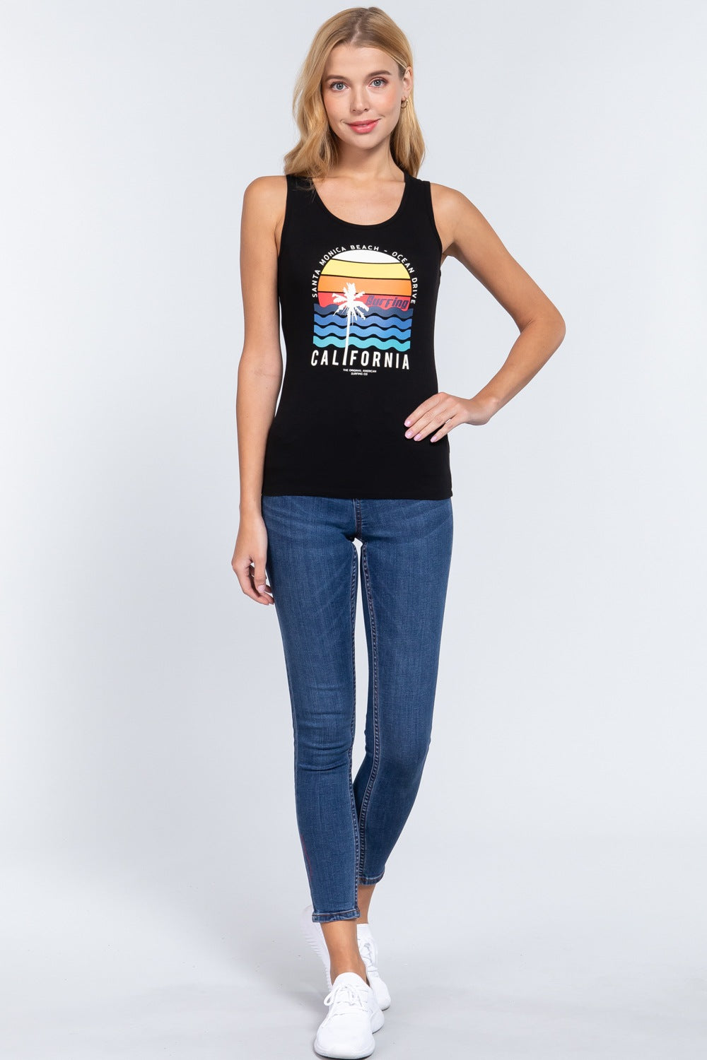 Graphic Knit Tank Top - Absolute Fashion 2020