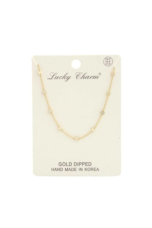 Circle Link Metal Necklace - Absolute Fashion 2020