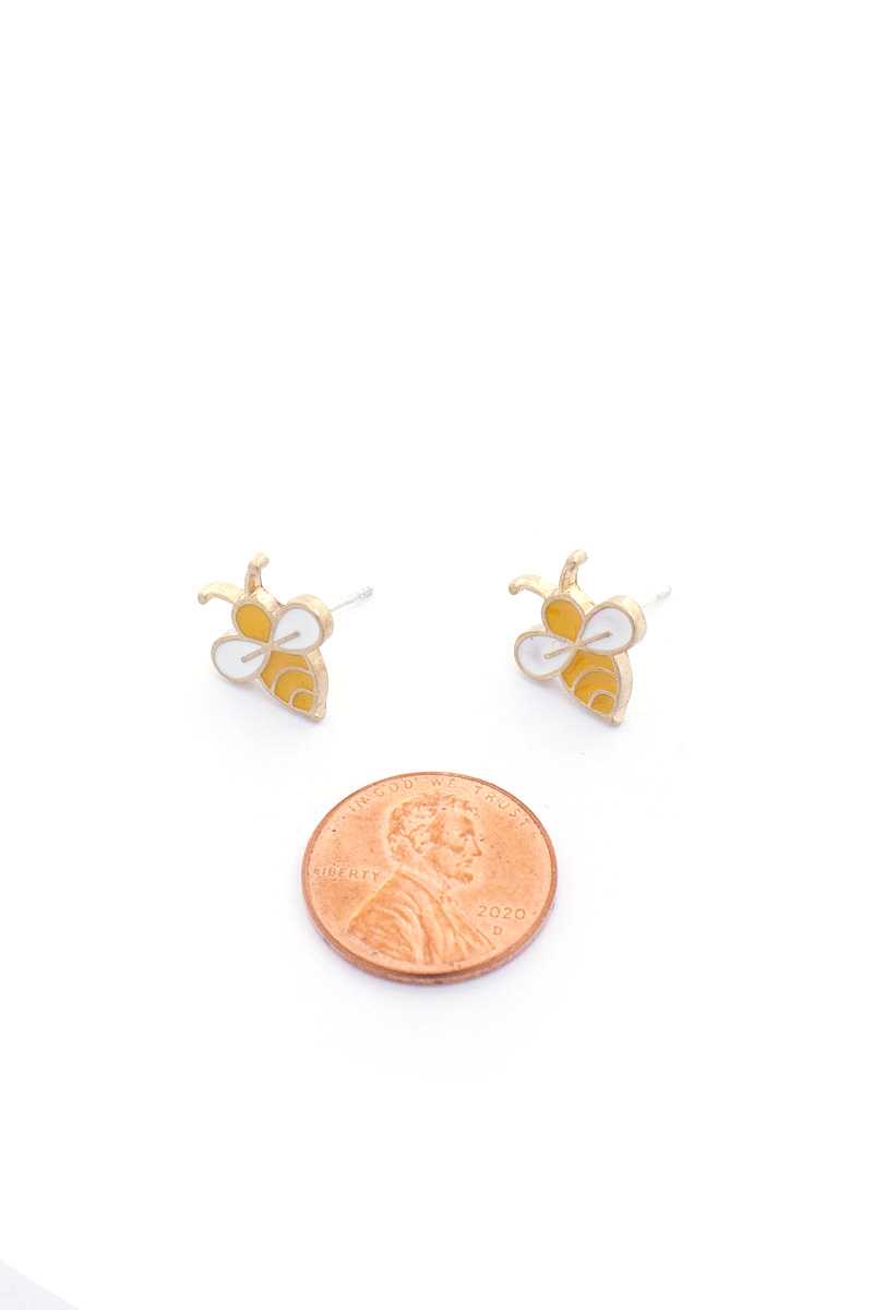 Bee Gold Dipped Earring - Absolute Fashion 2020
