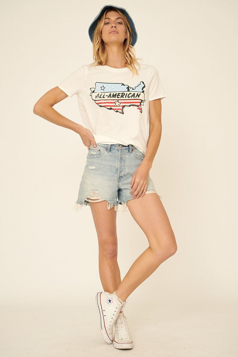 A Garment-washed Graphic T-shirt - Absolute Fashion 2020