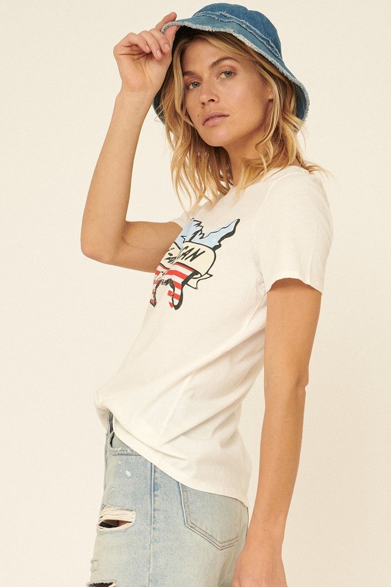A Garment-washed Graphic T-shirt - Absolute Fashion 2020