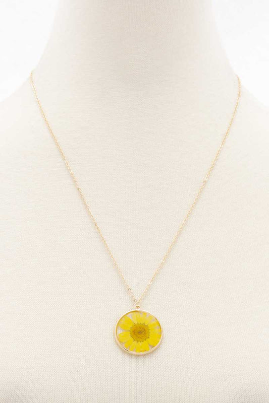 Flower Pendant Necklace - Absolute Fashion 2020