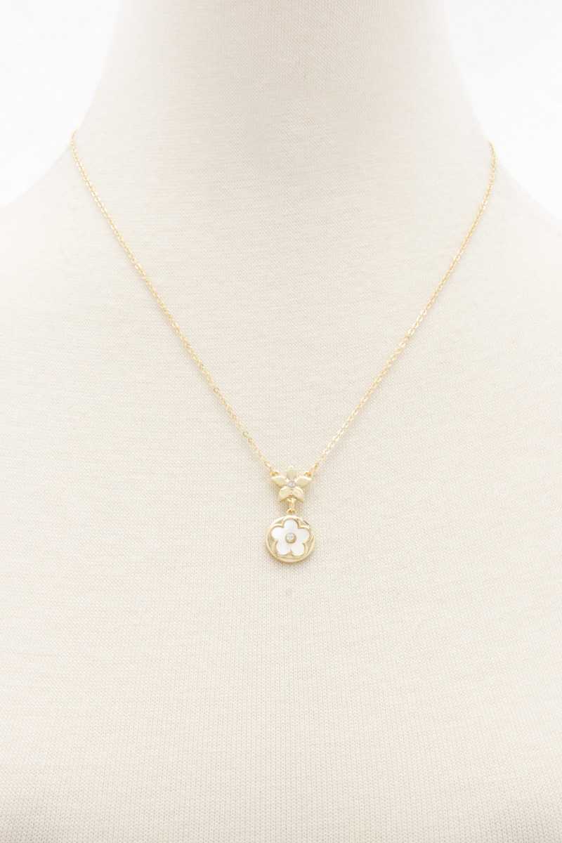 Double Flower Necklce - Absolute Fashion 2020