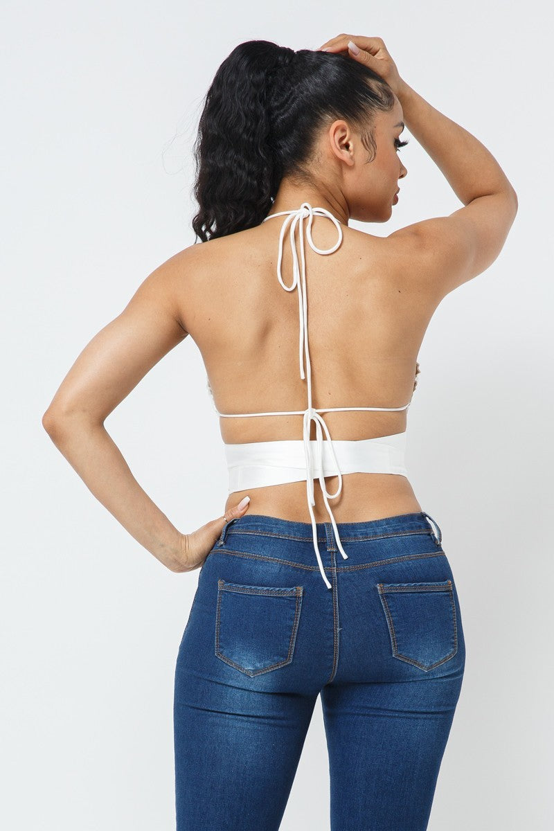 Satin Wrap Around Top - Absolute Fashion 2020