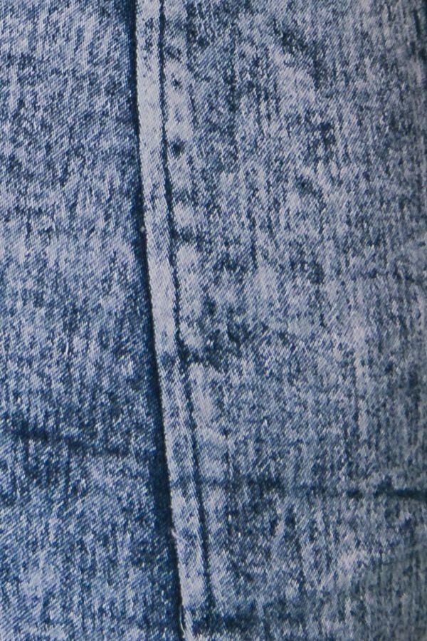 A Sleeveless Denim Mini Dress - Absolute Fashion 2020