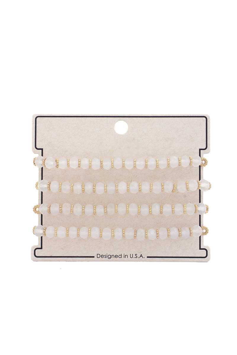 Beaded Bracelet Set - Absolute Fashion 2020