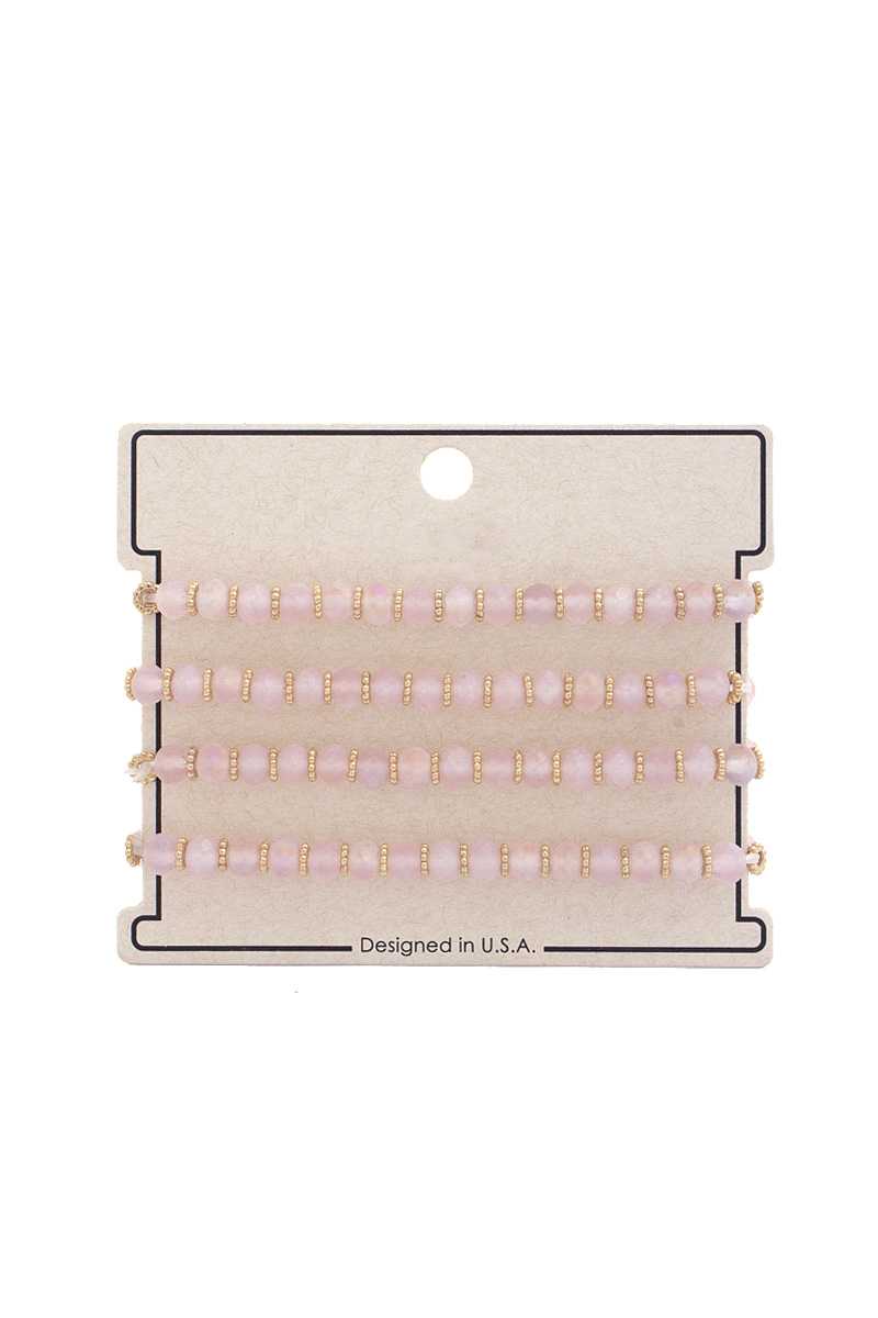 Beaded Bracelet Set - Absolute Fashion 2020