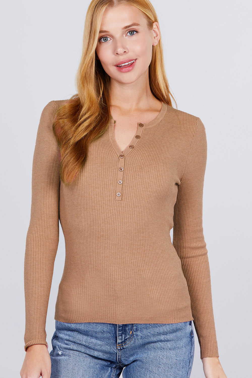 Viscose Henley Sweater - Absolute Fashion 2020