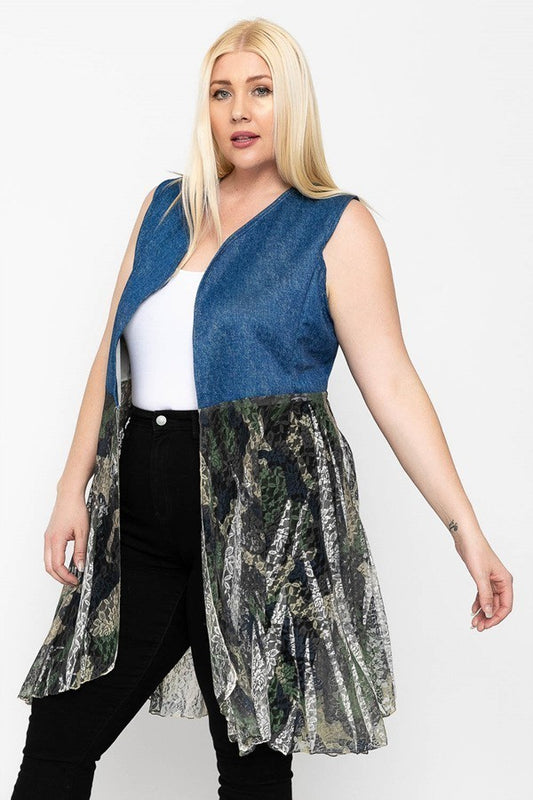 Sleeveless, Lace Cardigan - Absolute Fashion 2020