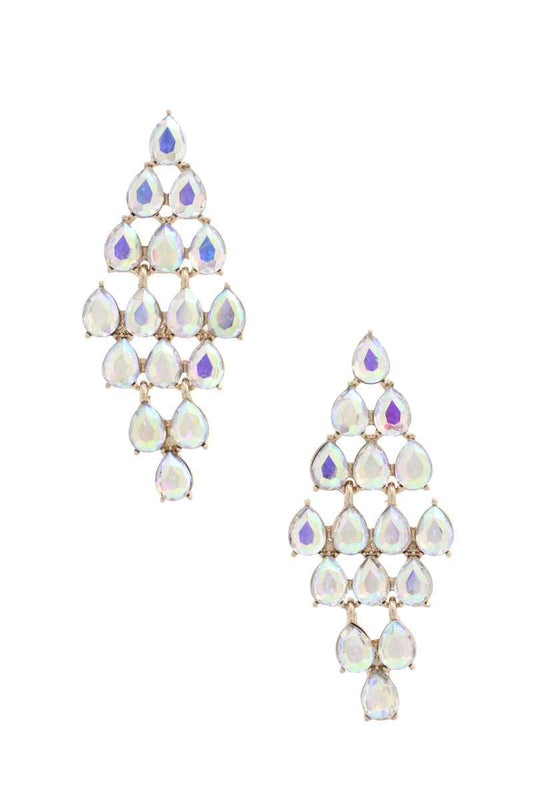 Chandelier Elegant Rhinestone Earring - Absolute Fashion 2020