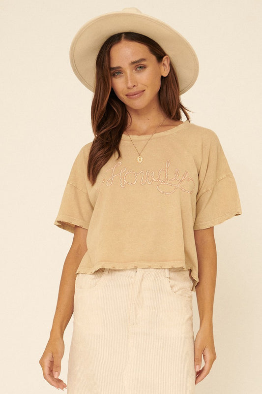 A Mineral-washed Graphic Tee - Absolute Fashion 2020