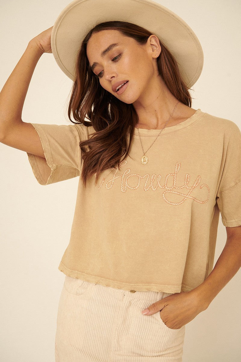 A Mineral-washed Graphic Tee - Absolute Fashion 2020