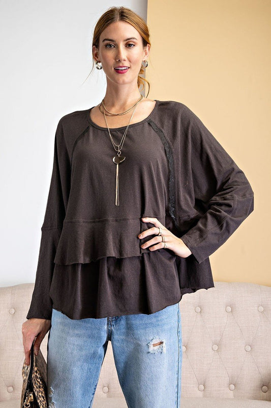 Lace Detailing Tunic - Absolute Fashion 2020