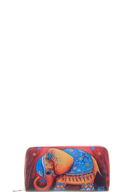 Stylish Elephant Print Wallet - Absolute Fashion 2020