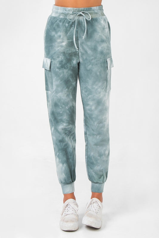 A Tie Dye Cargo Jogger Pant - Absolute Fashion 2020