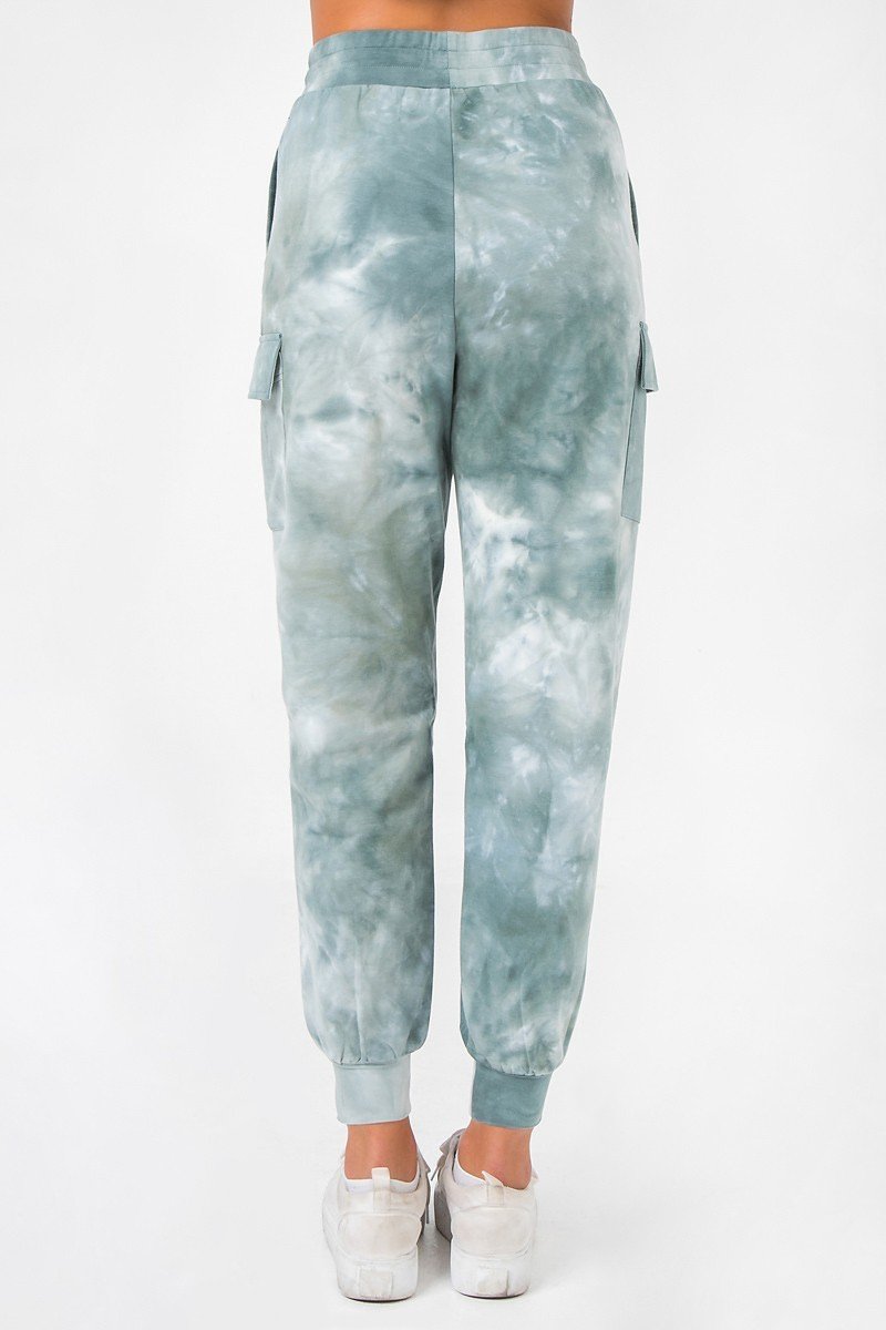 A Tie Dye Cargo Jogger Pant - Absolute Fashion 2020