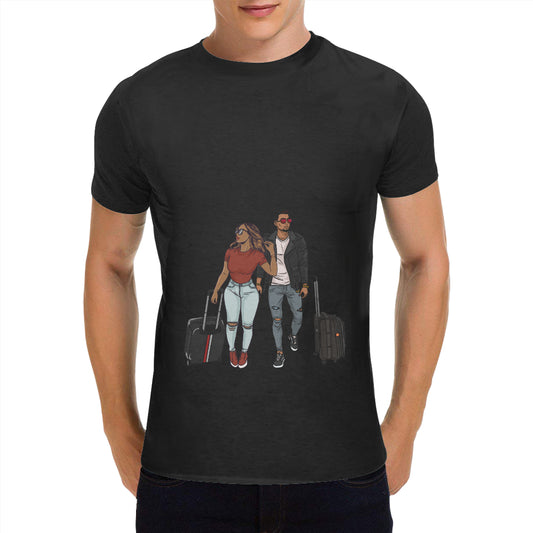 Say Yes To New Adventures Classic Men's T-Shirt（Made in USA，Ship to USA Only）
