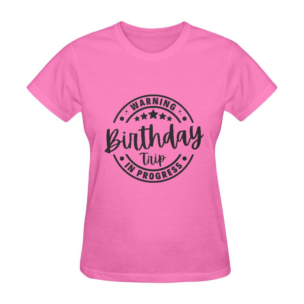 Birthday Trip Classic Women's T-Shirt（Made in USA，Ship to USA Only）