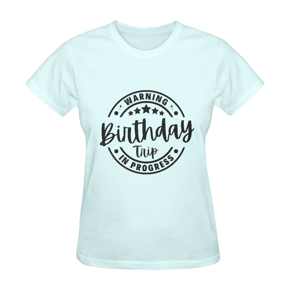 Birthday Trip Classic Women's T-Shirt（Made in USA，Ship to USA Only）