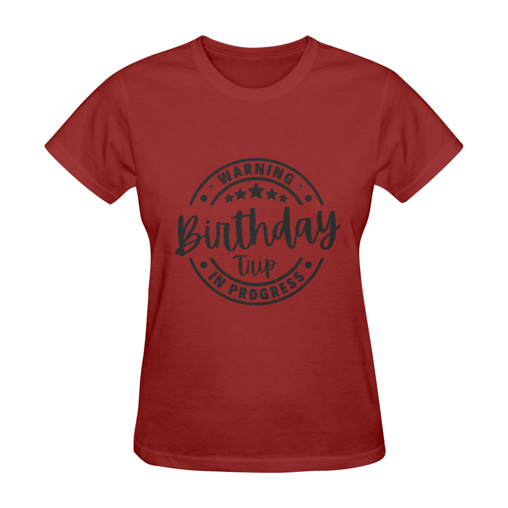 Birthday Trip Classic Women's T-Shirt（Made in USA，Ship to USA Only）