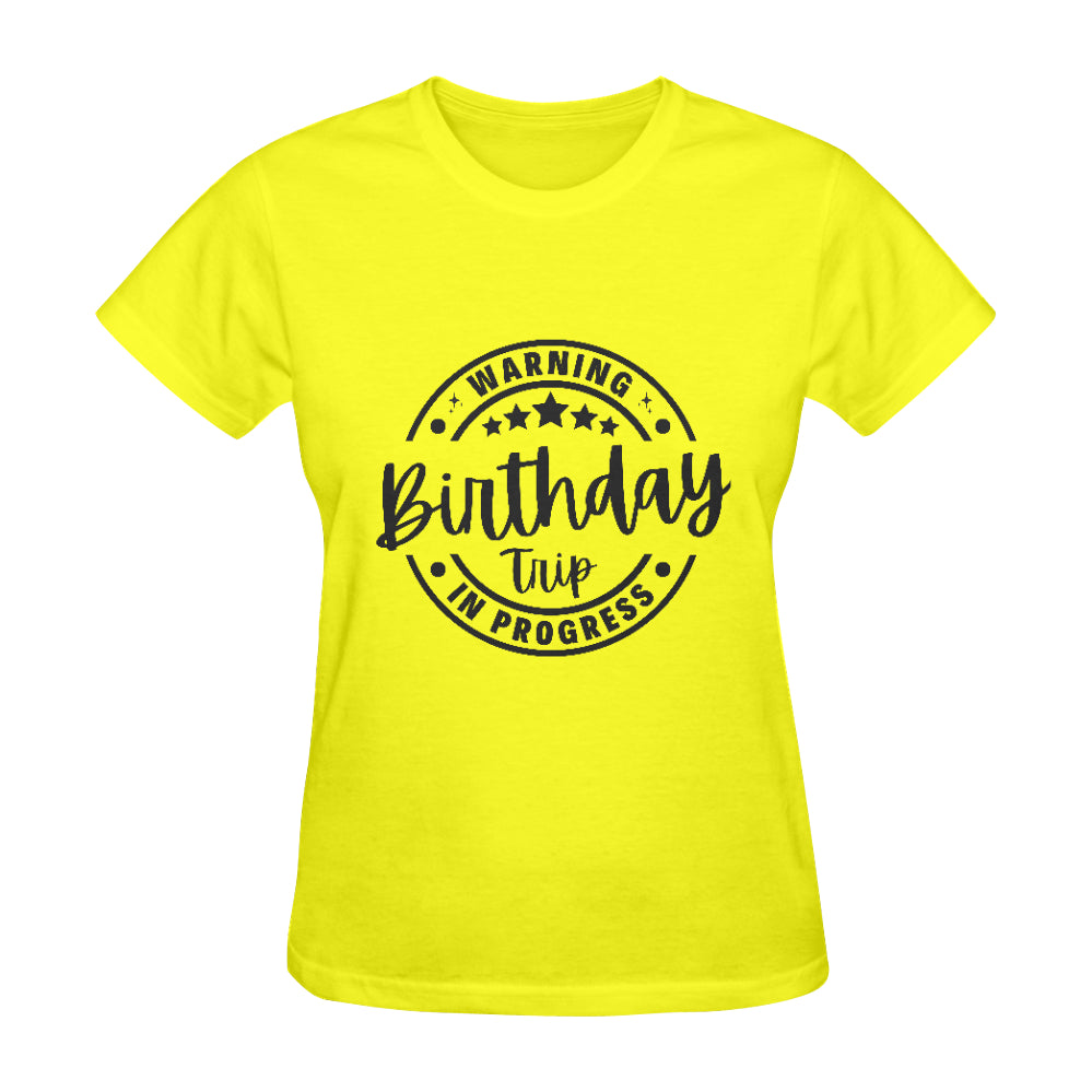 Birthday Trip Classic Women's T-Shirt（Made in USA，Ship to USA Only）