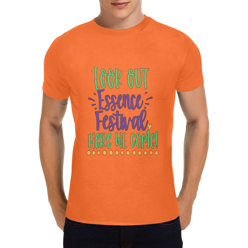 Essence Festival Classic Men's T-Shirt/Large（Made in USA，Ship to USA Only）