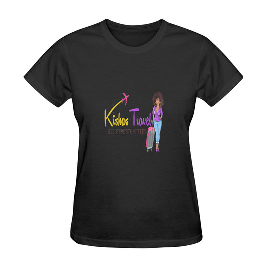 Kisha's Travel Biz Opportunities Classic Women's T-Shirt（Made in USA，Ship to USA Only）