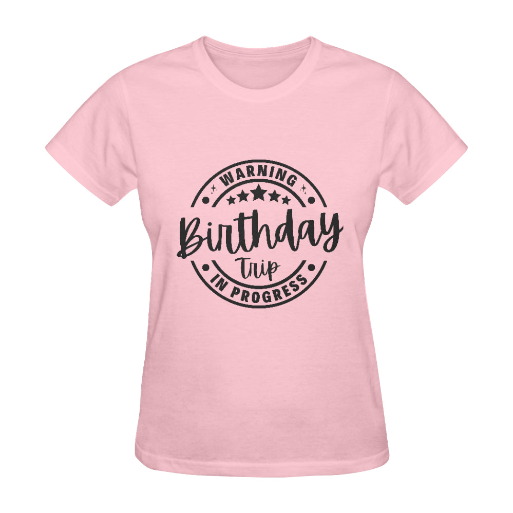Birthday Trip Classic Women's T-Shirt（Made in USA，Ship to USA Only）
