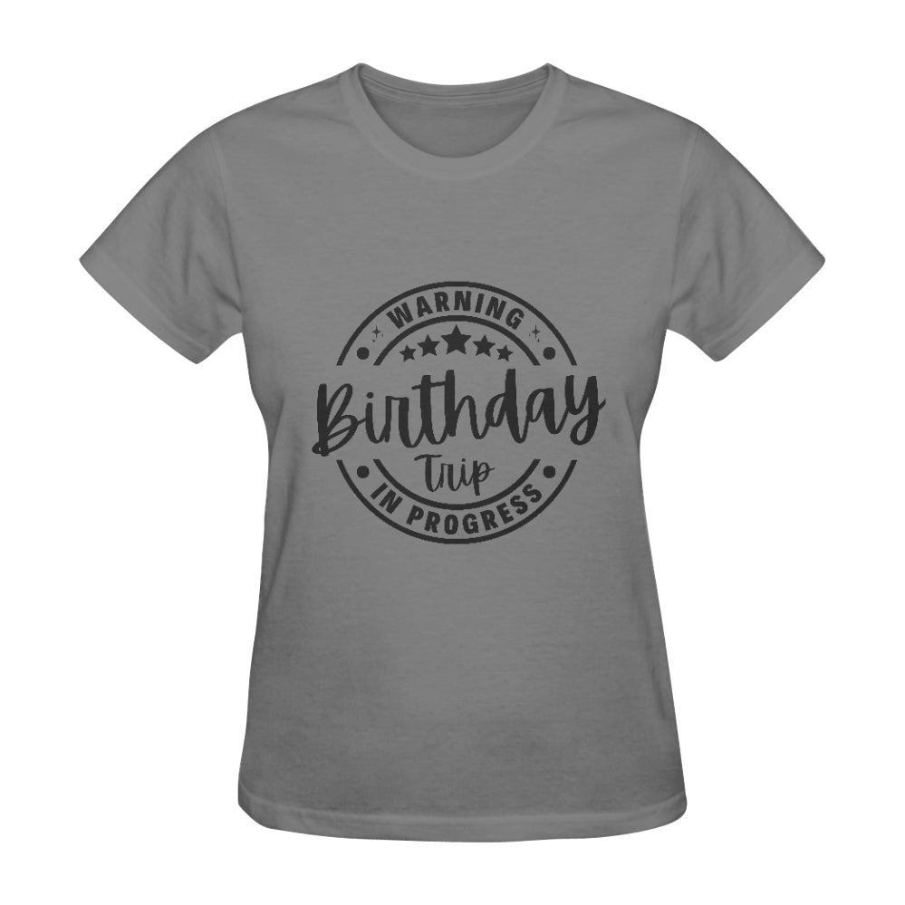Birthday Trip Classic Women's T-Shirt（Made in USA，Ship to USA Only）