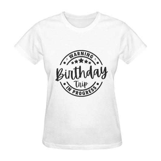 Birthday Trip Classic Women's T-Shirt（Made in USA，Ship to USA Only）