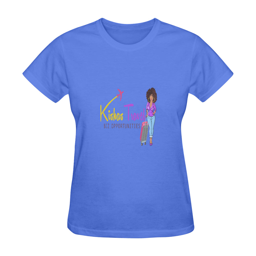 Kisha's Travel Biz Opportunities Classic Women's T-Shirt（Made in USA，Ship to USA Only）