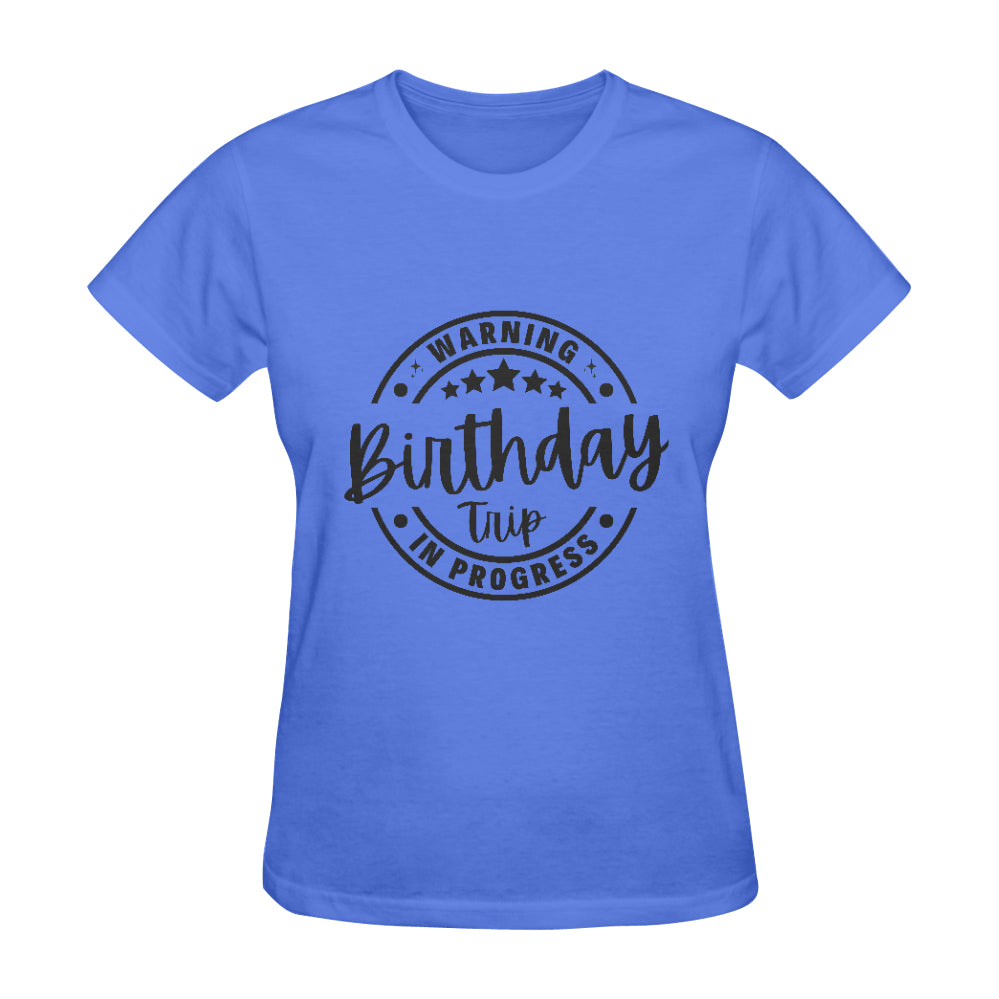 Birthday Trip Classic Women's T-Shirt（Made in USA，Ship to USA Only）