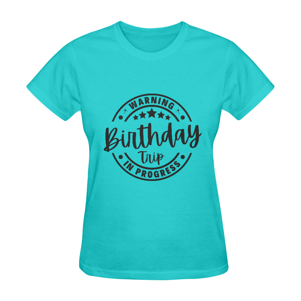 Birthday Trip Classic Women's T-Shirt（Made in USA，Ship to USA Only）