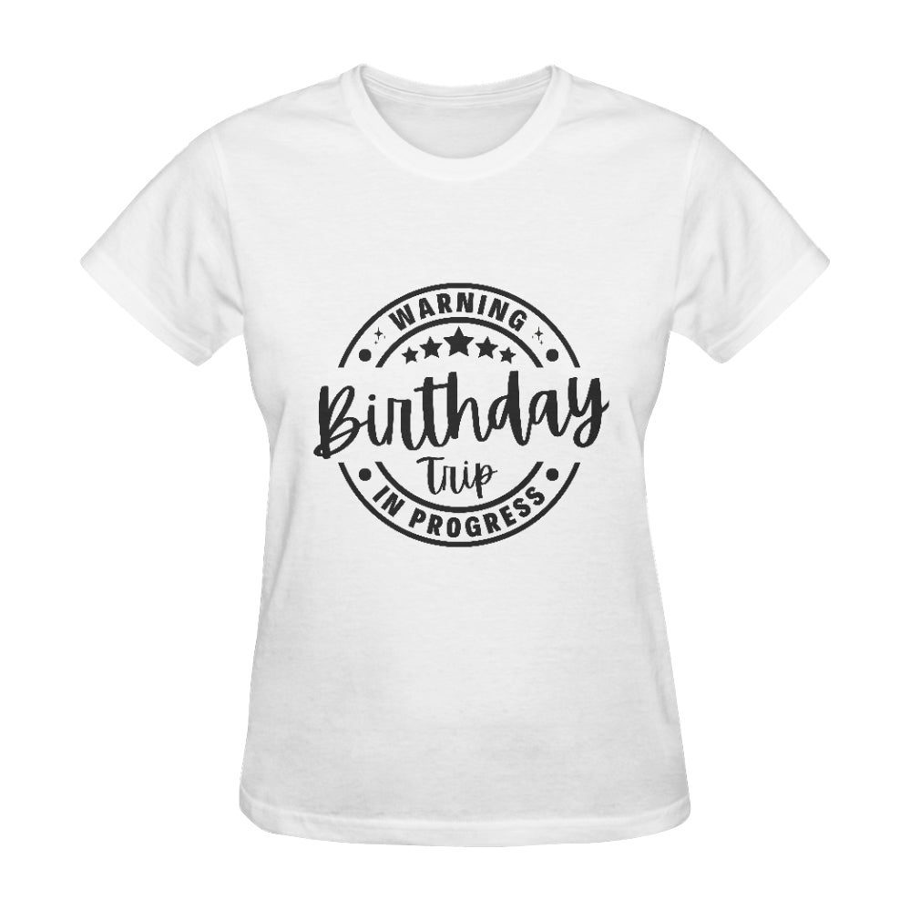 Birthday Trip Classic Women's T-Shirt（Made in USA，Ship to USA Only）