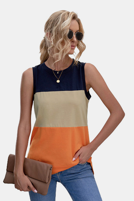 Color Block Tank Top - Absolute Fashion 2020