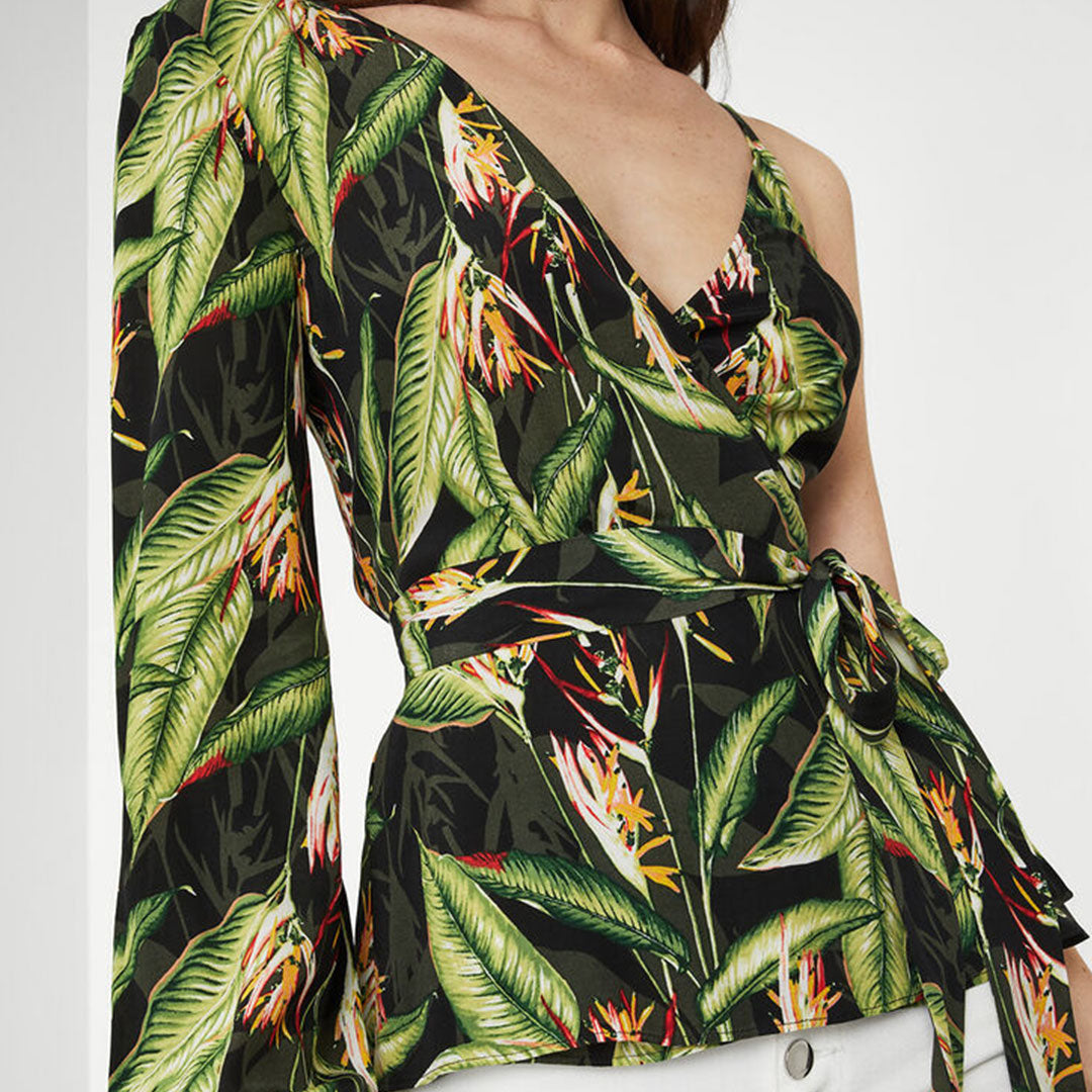 Bird Of Paradise Wrap Top - Absolute Fashion 2020