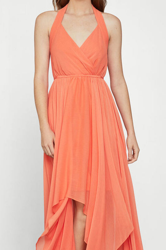 Chiffon Halter Dress - Absolute Fashion 2020
