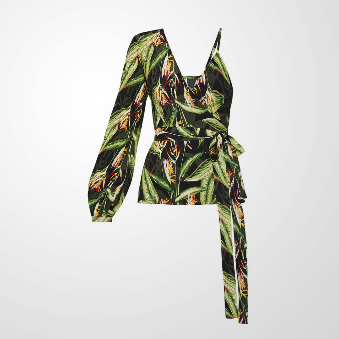 Bird Of Paradise Wrap Top - Absolute Fashion 2020