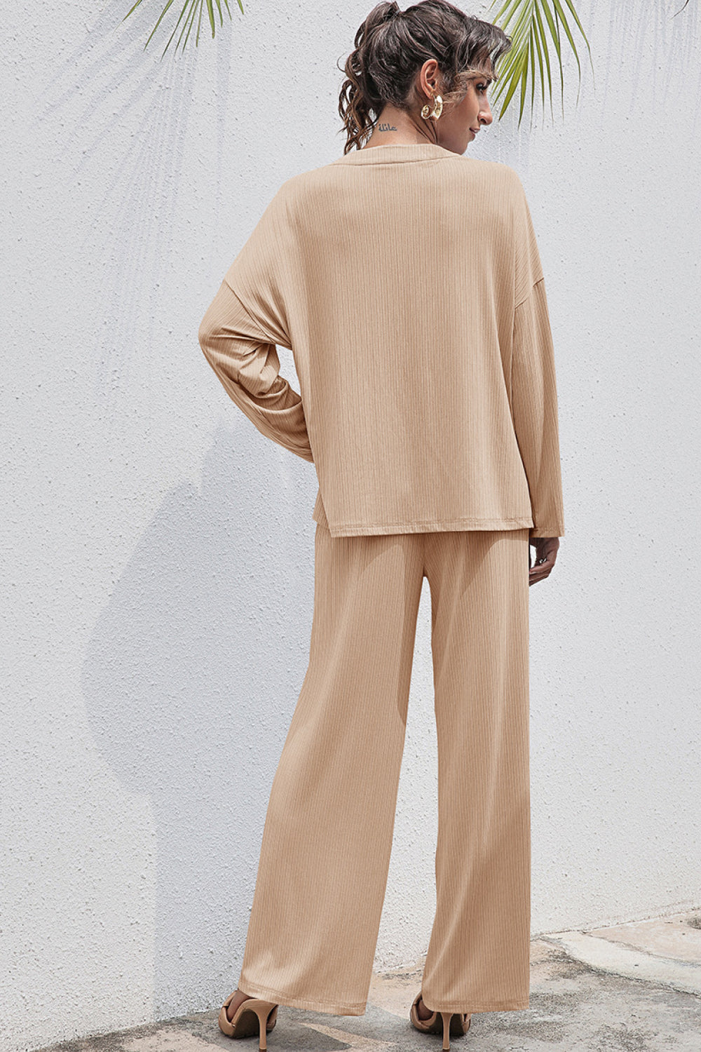 Three Buttons Home Wear Set - Absolute Fashion 2020