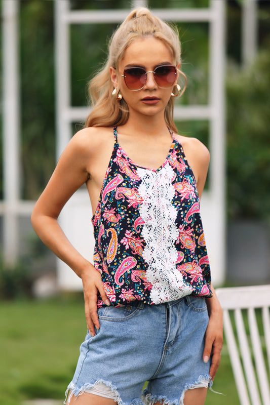 Floral V-neck Camisole