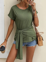 Round Neck Short Sleeve T-Shirt