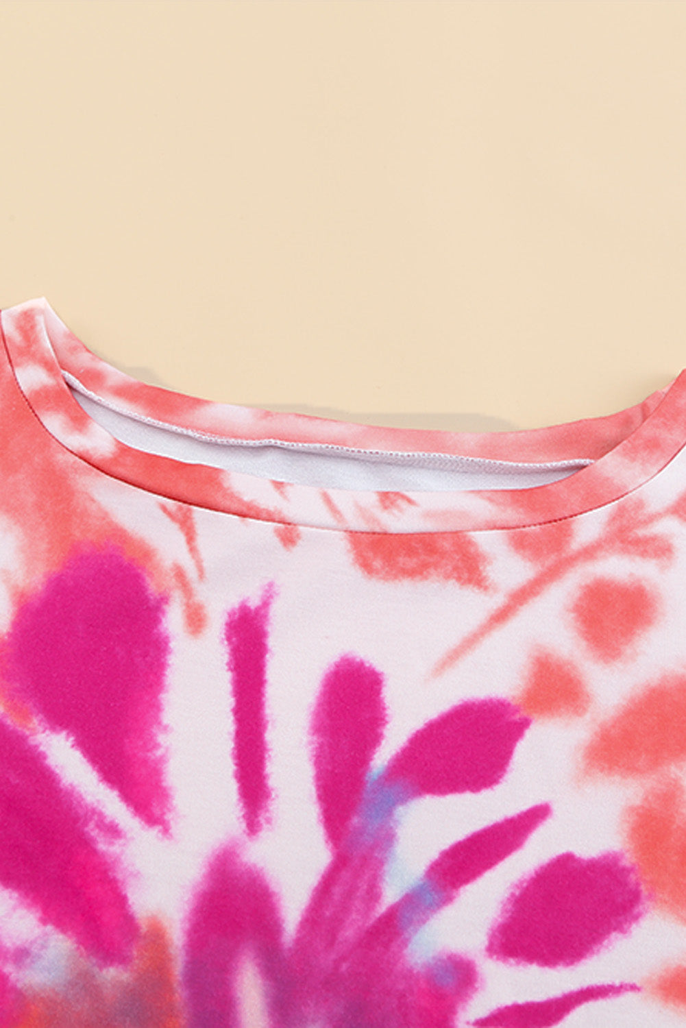 Tie-Dye Sweatshirt Dress