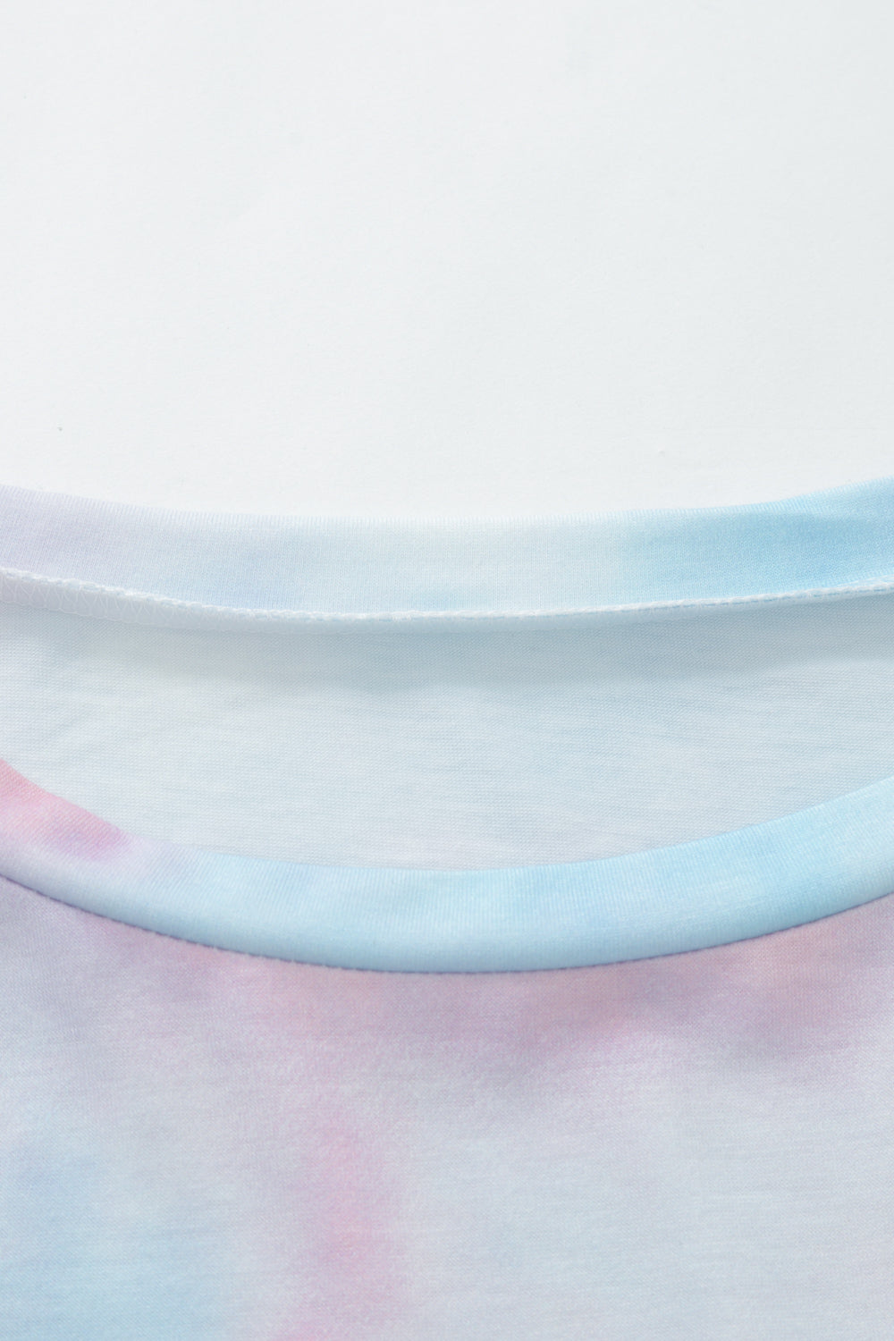 Tie-Dye Boat Neck Batwing Sleeve Tee - Absolute Fashion 2020