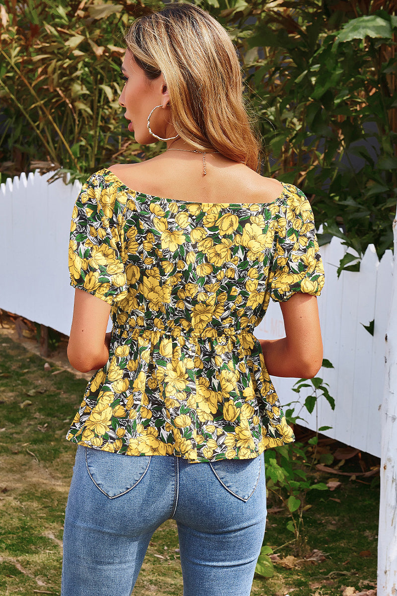 Floral Babydoll Tank Top - Absolute Fashion 2020