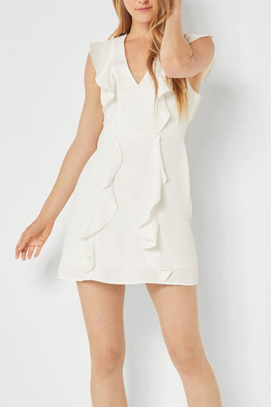 Woven Ruffle Dress  - Absolute Fashion 2020