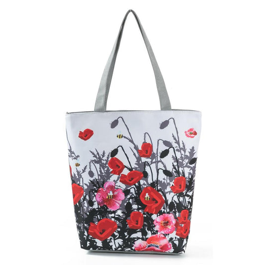 Floral Printed Handbag Women Shoulder Bag - Absolute Fashion 2020