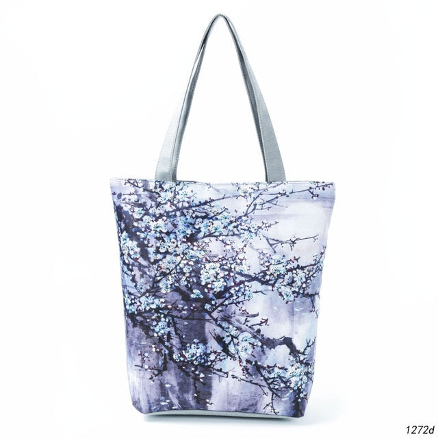 Floral Printed Handbag Women Shoulder Bag - Absolute Fashion 2020