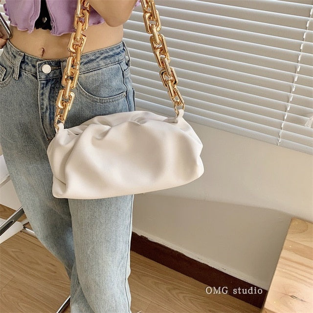 Bag For Women Cloud bag Soft Leather Hobos Bag - Absolute Fashion 2020