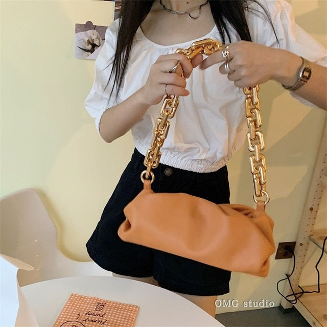 Bag For Women Cloud bag Soft Leather Hobos Bag - Absolute Fashion 2020